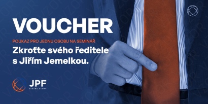 Dárkový poukaz na seminář "Zkroťte svého ředitele"