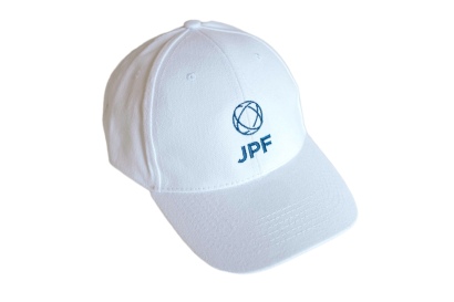 Kšiltovka JPF bílá, menší